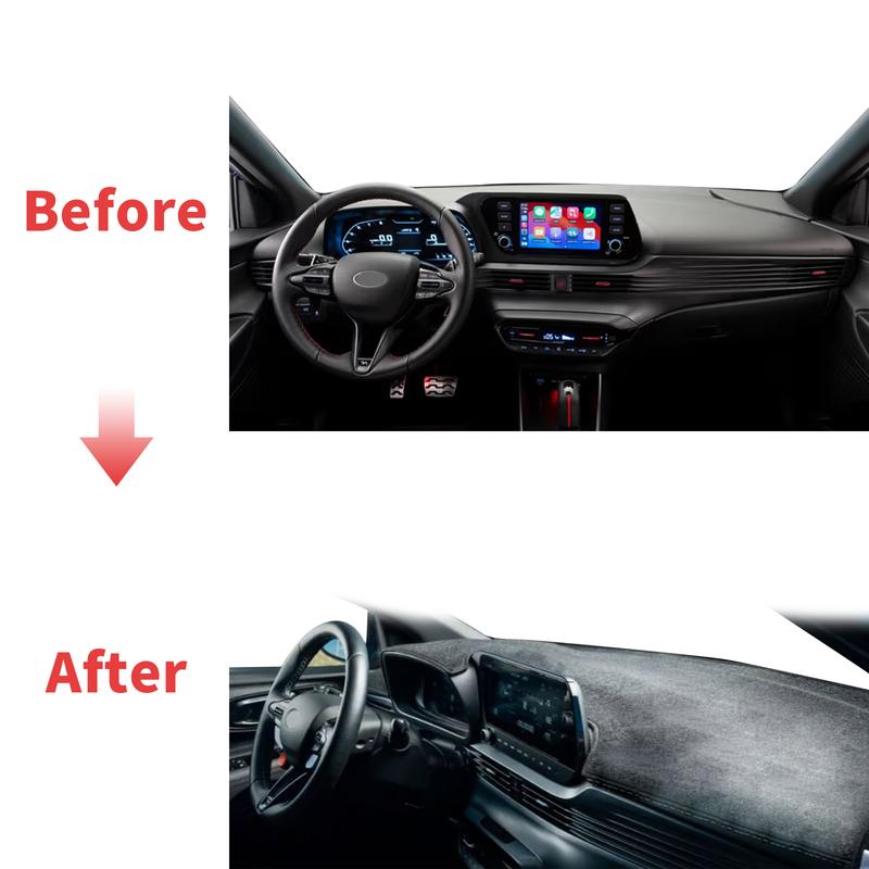 fit for Hyundai I20 III 2020-2022 2023 2024 2025 Dashmat Dashboard Cover Pad DashMat Sunshade Protective Carpet Car Accessories