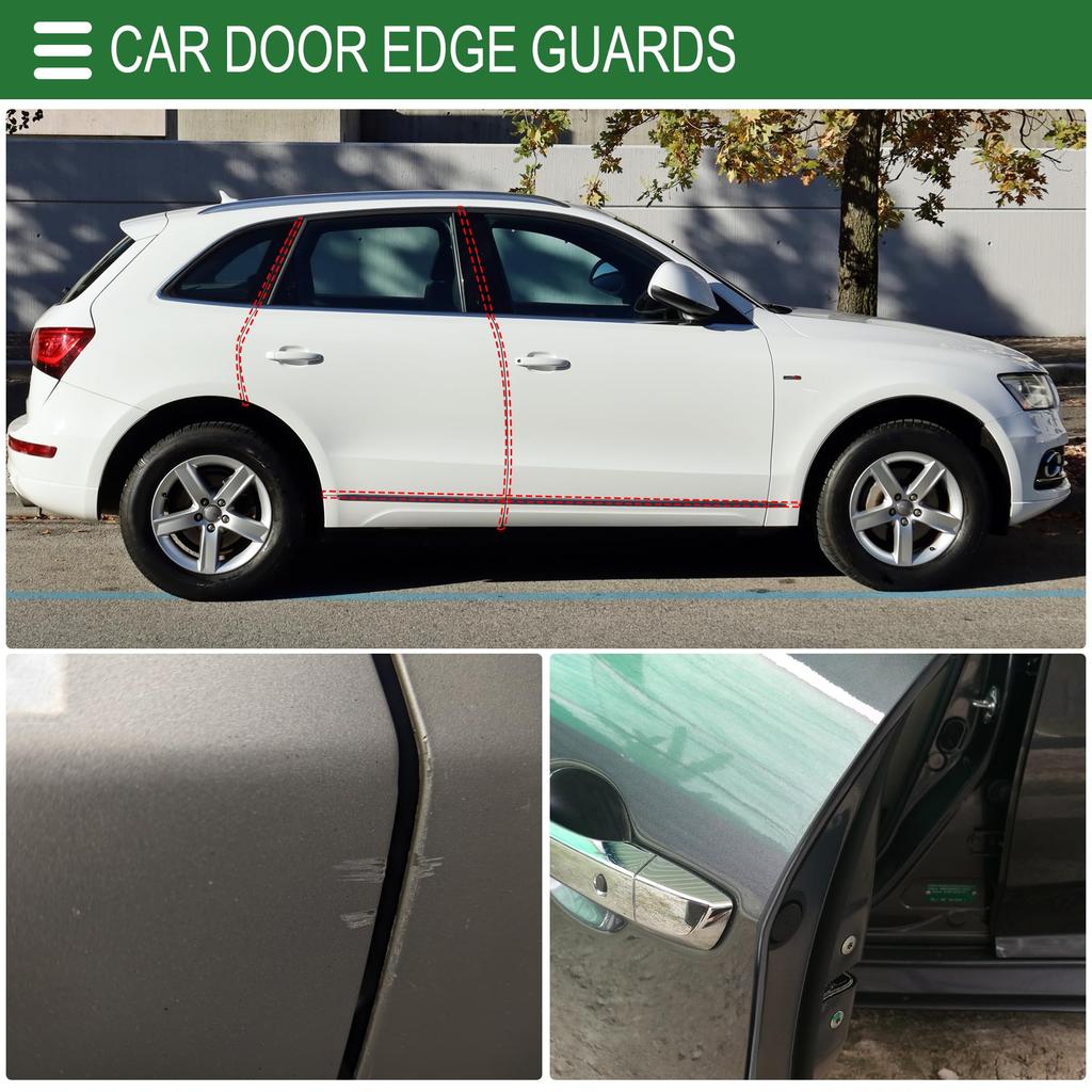 Motoforti Car Molle L Shape Door Guard Door Edge Protector Door Edge Guard Universal