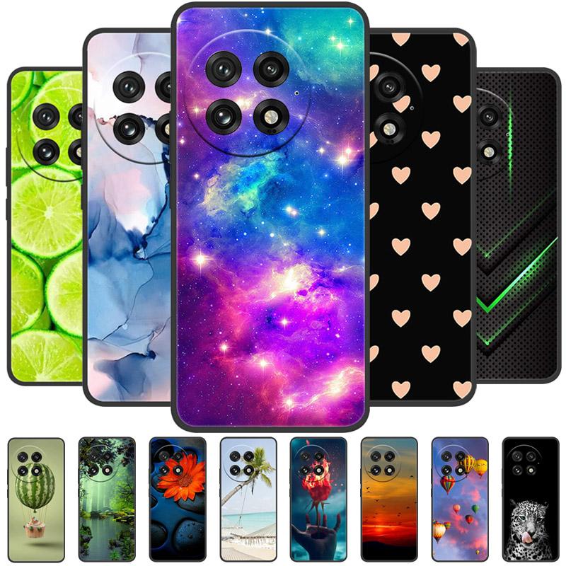 For OnePlus 13 Case Black Silicone Soft TPU Shockproof Protection Back Cover Cover For OnePlus 13 Phone Cases Fundas Capa