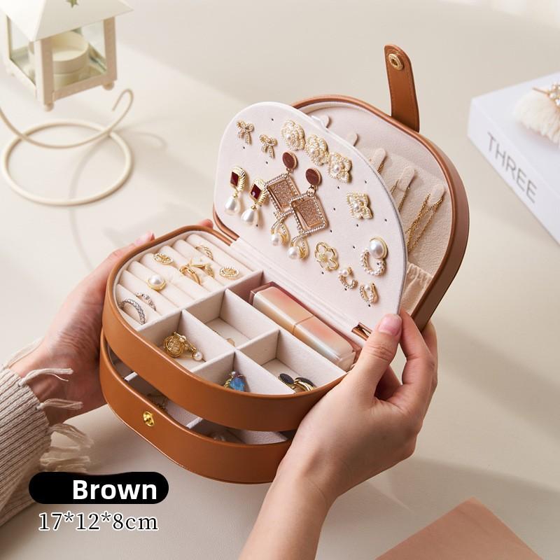 Maillard Multi-layer Jewelry Box, Jewelry Storage Box, Ring Stud Earrings, Earrings, Jewelry Storage Box.