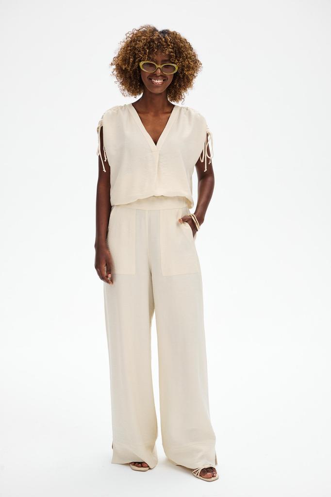 Spodnie Damskie Alis Light Beige Alis Light Beige Women's Trousers 36