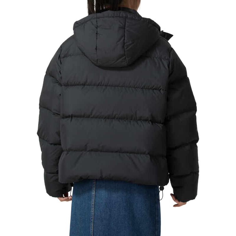 Nike Sportswear Metrotherma-Fit Puffer Solid Color Loose Hooded Long Sleeve Warm Bread Jacket Women Jackets Black FZ5929010
