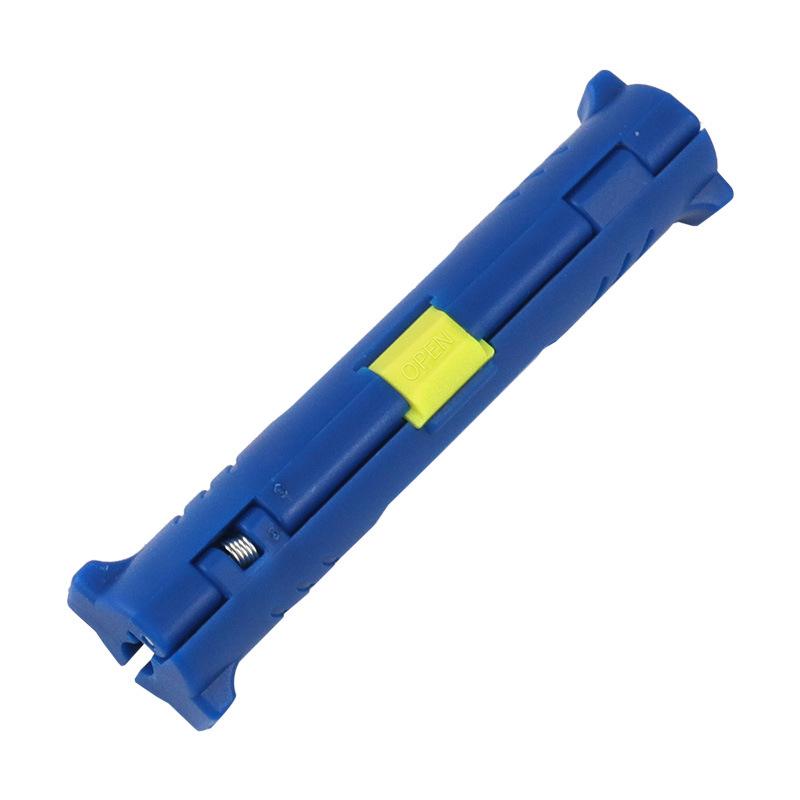 

Electric Wire Stripper Pen Network Cable Portable 2in1 Cable Stripper Network Cable Multifunctional Automatic Stripper Tools 1pc синій