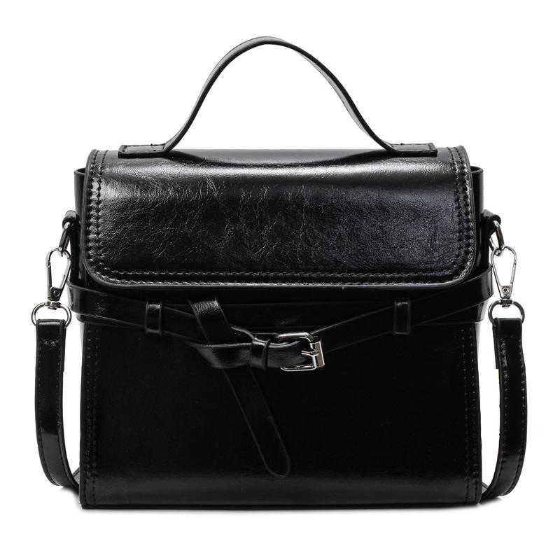 Commuter To Work Handbag Small Square Bag 2025 Spring New Retro Fashion Casual Shoulder Bag High Value Messenger Bag