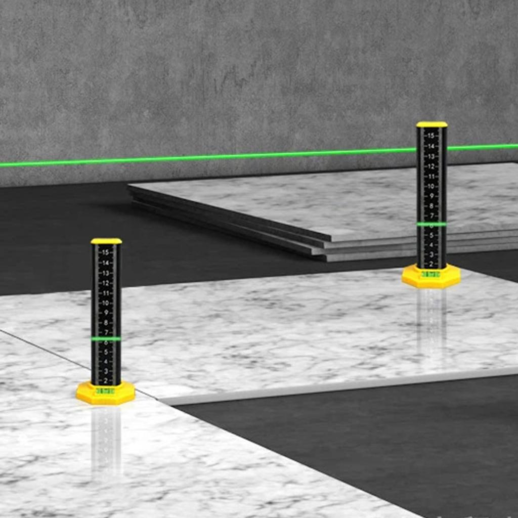Lineal mit gleicher Höhe, Nivellierungsartefakt, Deckennivellierung, spezielles Lineal, Gradienter-Stick, Wandverlegungswerkzeug für Bodenfliesen