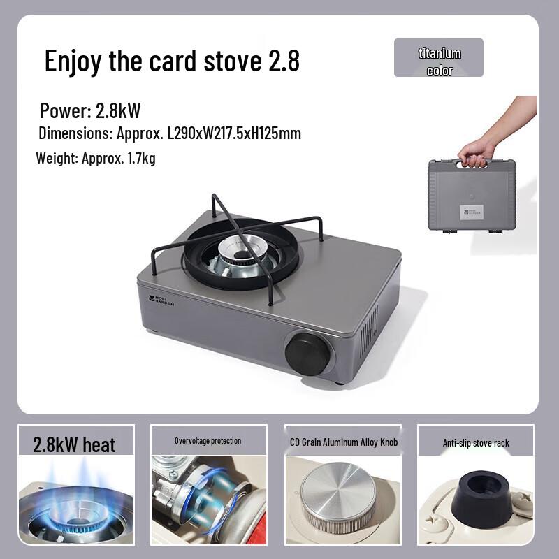 Mobi Garden Portable Camping Cassette Stove