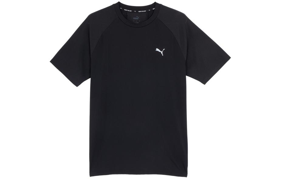 PUMA ESS T Shirts Men s Crew Neck Moderate 847187-01 L