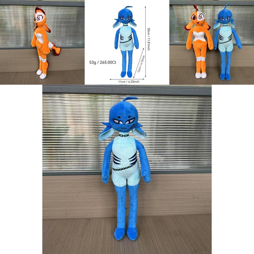 Plush Clownfish Toy With Soft Crystal Fiber Filling For Kids And Collectors