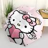 1pc Hello Kitty Pink Heart Auto Open Close Umbrella - Portable Folding Design with Iron Frame - Outdoor for Fans, Travelers, Everyday Use - Perfect Gi