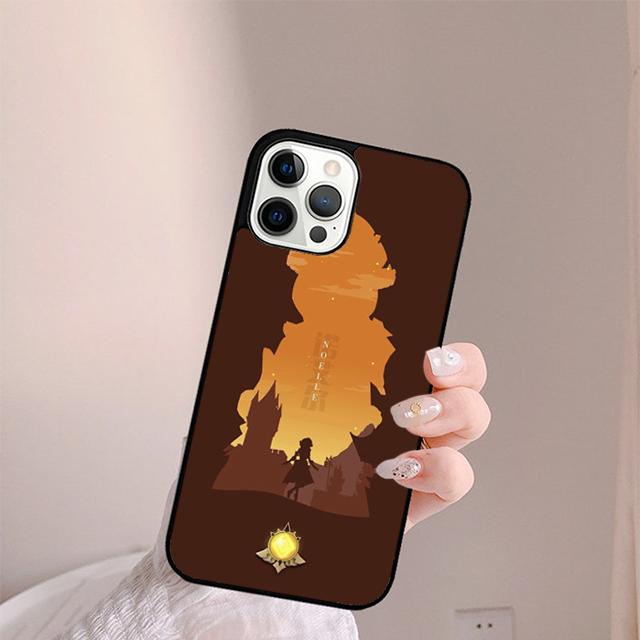 

Game Genshin Impact Cute Phone Case For iPhone 17 Air 13 12 14 15 16 Cover For Apple Pro Max Plus Coque iPhone 16plus
