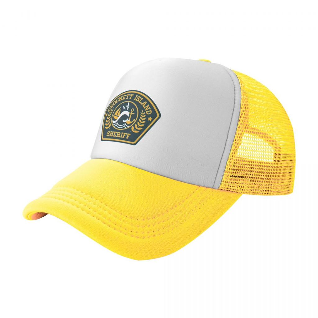 Crockett Island Sheriff Baseball Cap Bobble Hat Ball Cap dad hat Caps Women Unisexs