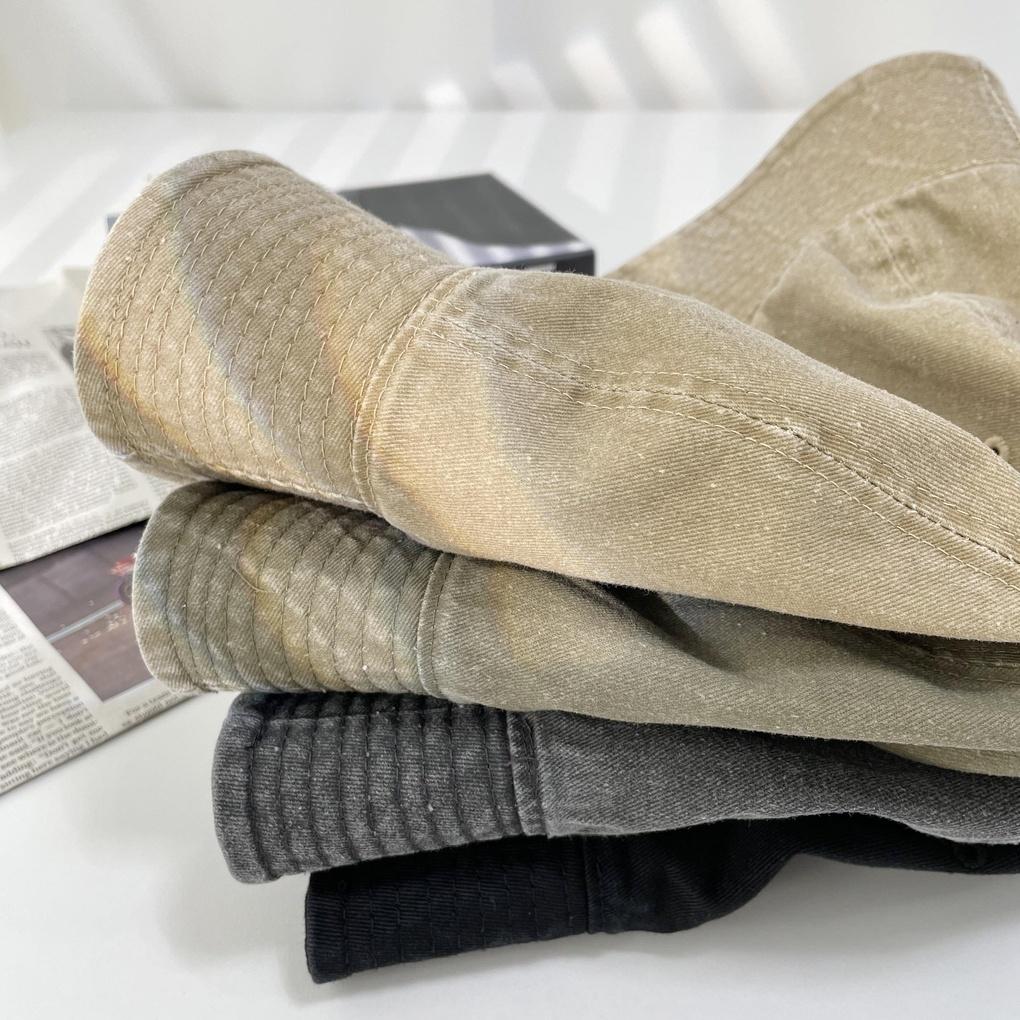 Daily Bucket Hat Natural Wash Hexagon Bucket