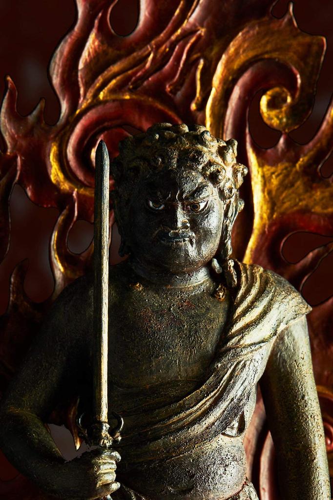 ISM TanaCOCORO Fudo Myoo Standing Statue Figure National Treasure ISM Myouou Tc3533 [Palm] Statue_Buddha (Fudo Ryuzo)