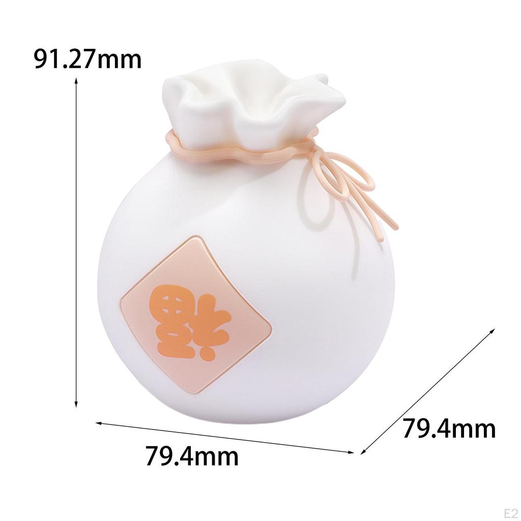 Blessed Bag Shape Night Light Bedside Lamp 15Mins 30Mins Time Setting Birthdays Gift Year Table