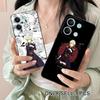 Mato seihei no slave Tenka Izumo Matte Mobile Phone Case for Xiaomi Redmi Note 14 13 12 11 S Pro Plus 4G 5G Colorful Printing