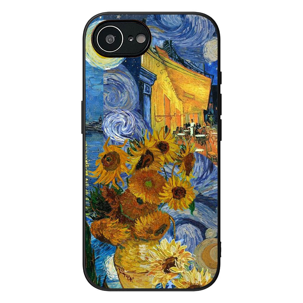 Starry Night Van Gogh Sky Art Phone Cover for Samsung Galaxy S25 S24 S22 S23 FE Ultra Plus A56 A05 A06 A15 A16 A55 S7 Edge Case