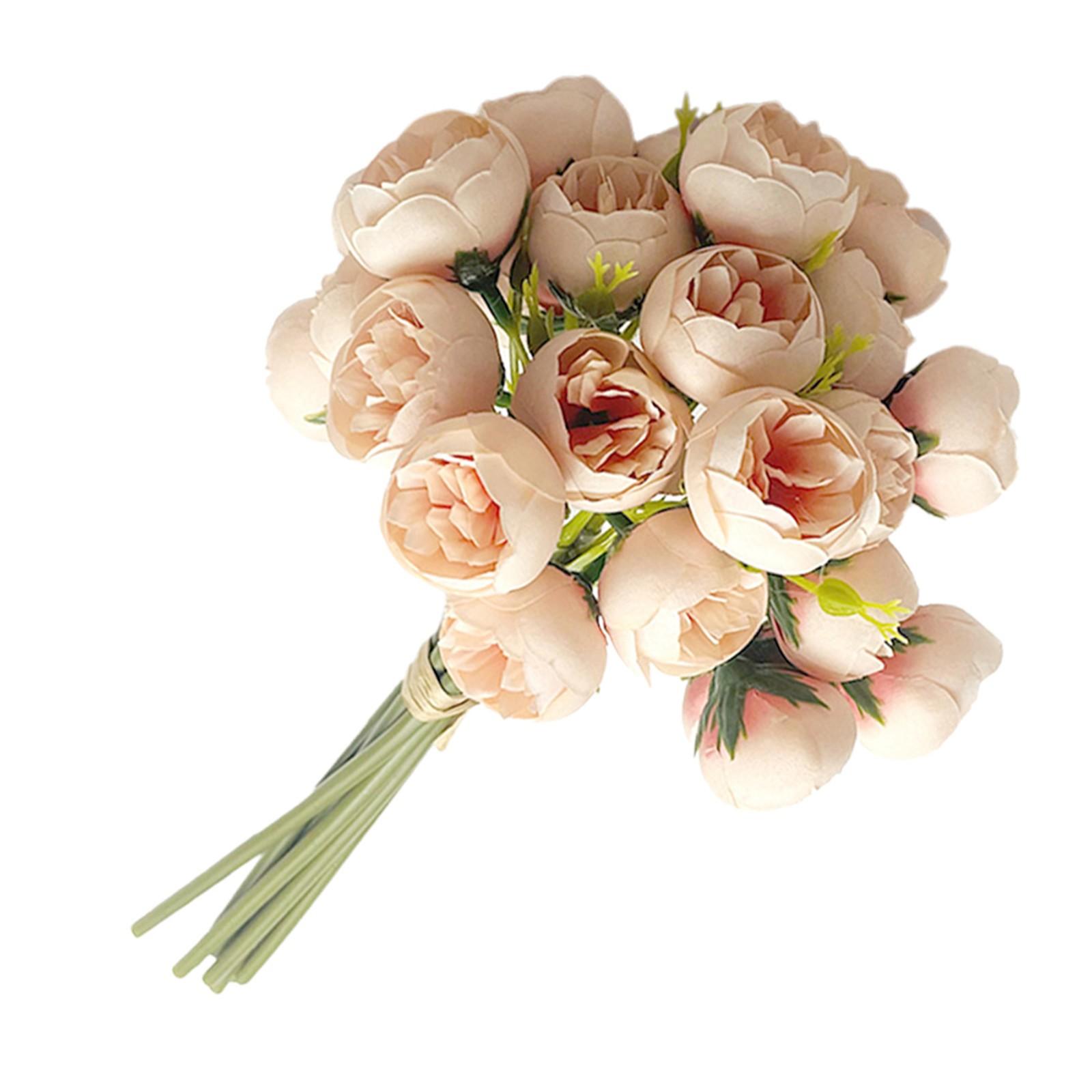 

Simulation 27 Tea Roses Single Hand Tied Peony European Home Decoration Wedding Bouquet Photography Props One Size арбуз красный