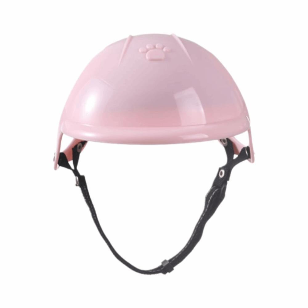 With Ear Holes Dog Cat Helmets Adjustable Dog Helmet Hat Pet Motorcycle Helmet  Pet Accessories