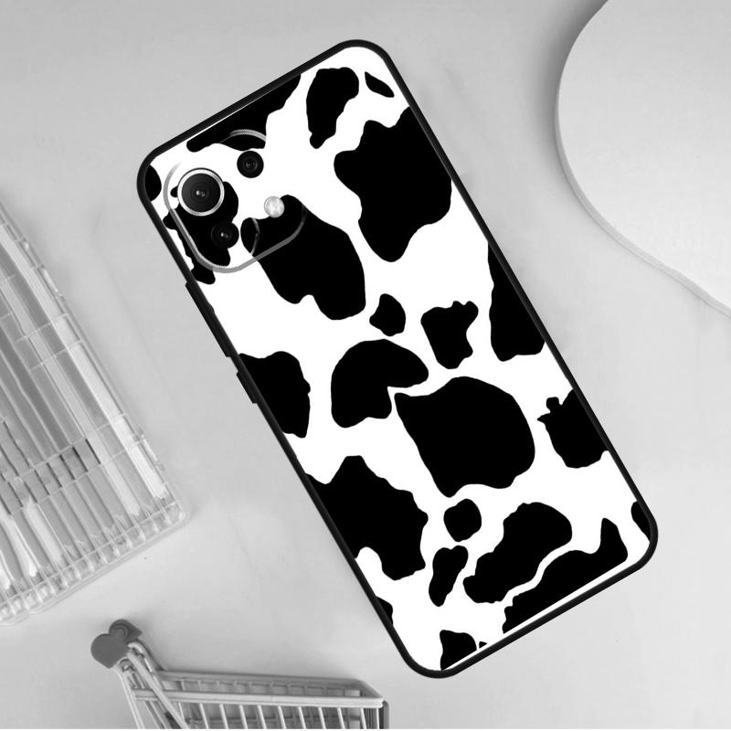Spotted Cow Skin Print Cover For Xiaomi 14 Ultra 13 11T 12T 13T 14T Pro POCO X7 X6 Pro X3 X5 F3 F5 M6 F6 Pro Case