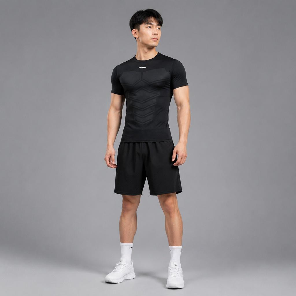 Li-Ning Li Ning Workout Clothing Men's Black AUDR079-1