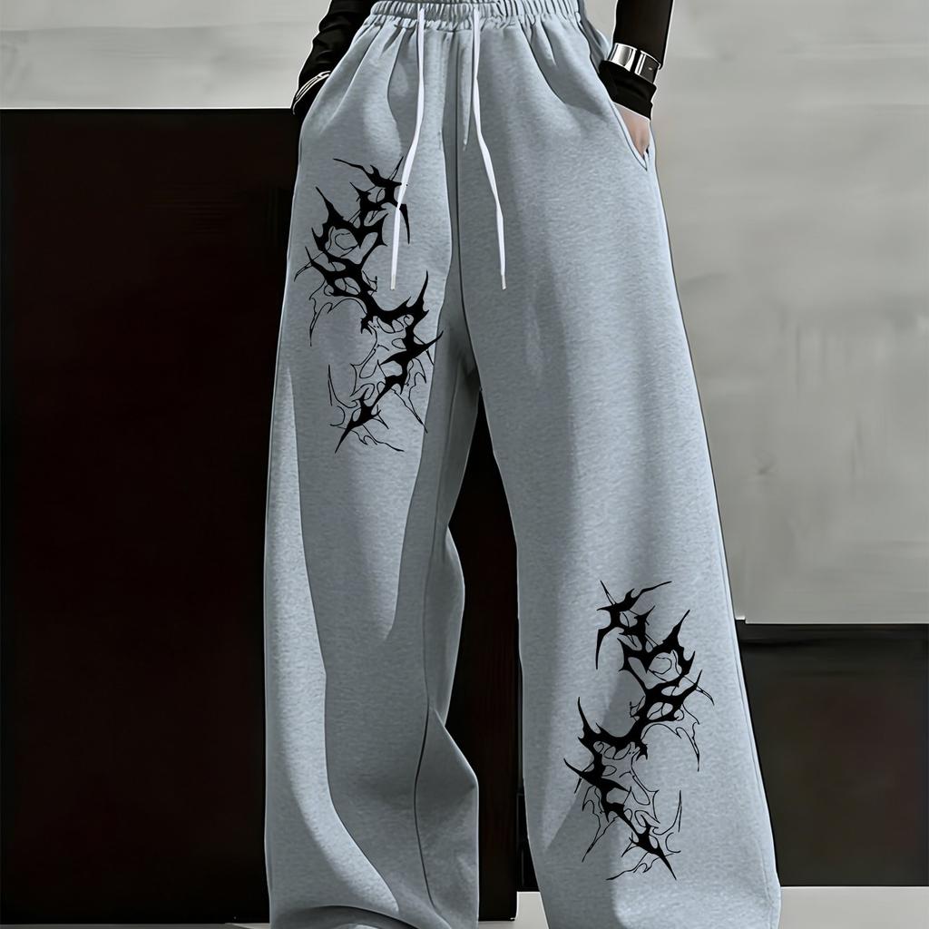 Retro Gothic Style Gradient Totem Street Fashion Men's and Women's Summer Sports Quick Drying Pants