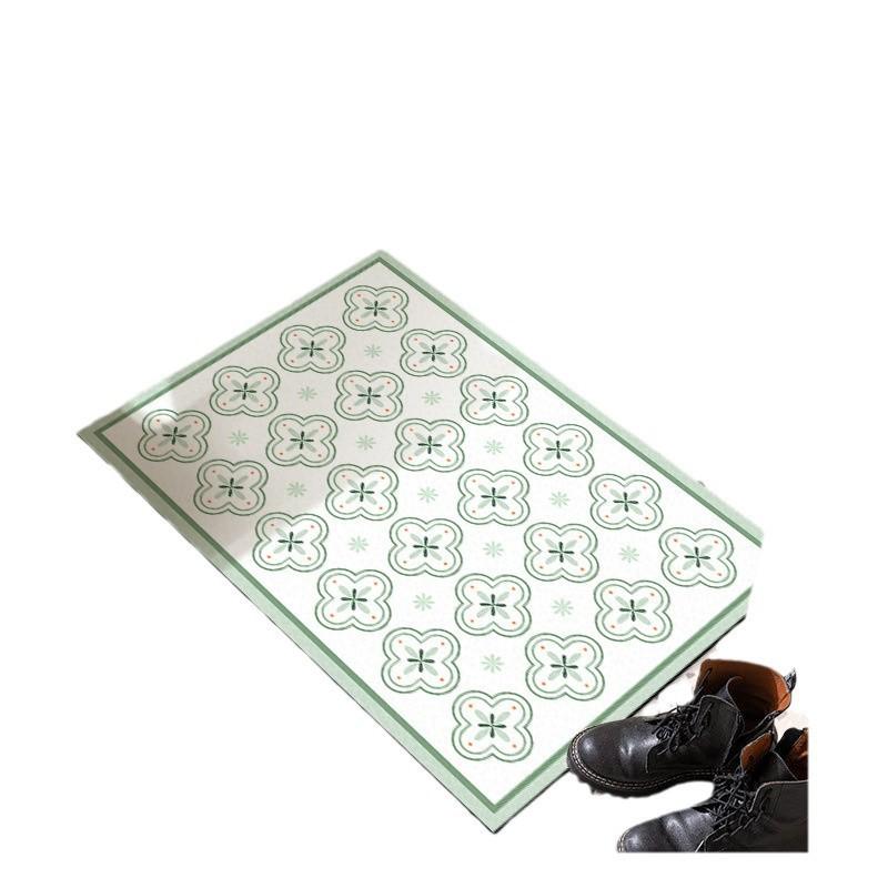 Kitchen Non-slip Mat Simple Absorbent Oil Absorbent Long Anti-dirty Foot Mat Entry Bathroom Bathroom Door Anti-fall