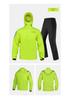 Machine Knight Waterproof Motorcycle Rain Suit: Thickened, Separate Raincoat & Pants for Heavy Rain Protection