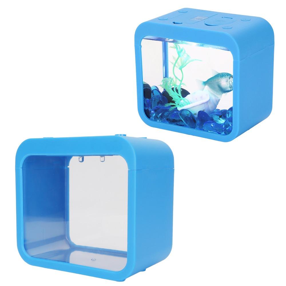 LED Light LED Light Fish Tank Detachable Design Small Aquarium Betta Fish Tank  Home Decoration