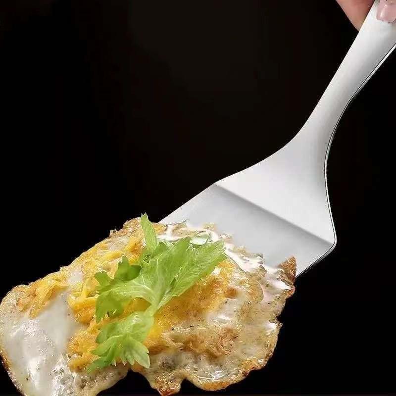 Stainless Steel Steak Frying Spatula For Multipurpose Cooking And Shoveling Durable And Easy To Clean