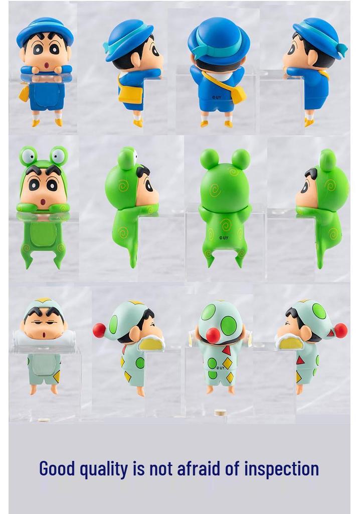 Crayon Shin-chan Trendy Toy Car Ornament & Phone Screen Decoration Figure