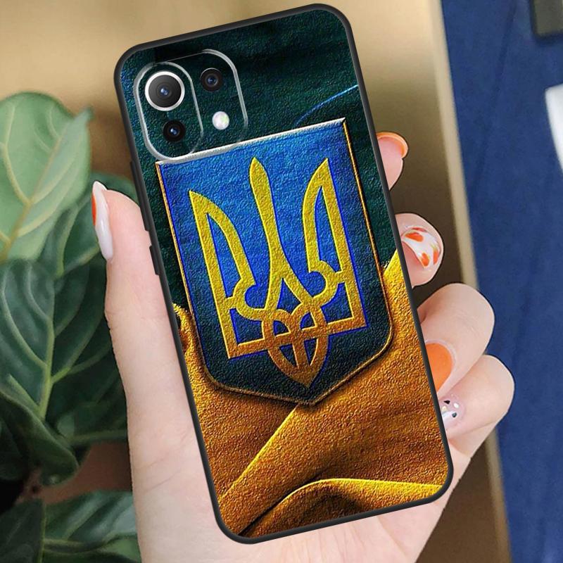 Ukraine Flag Case For Xiaomi 15 14 Ultra 13T 14T 15T Pro 17 Pro Max POCO X7 X5 X6 F5 F6 F7 F8 Pro Coque