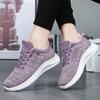 Shoes women's spring versatile new foreign trade fly-woven women's shoes soft-soled casual sports shoes women
