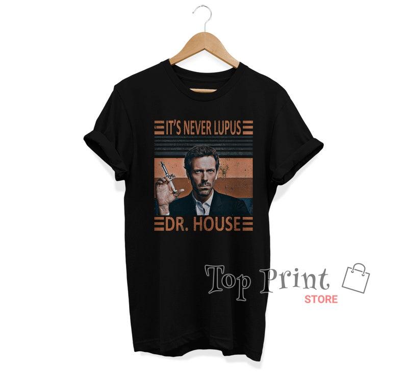 Its Never Lupus Dr House Vintage T Shirt Tshirt