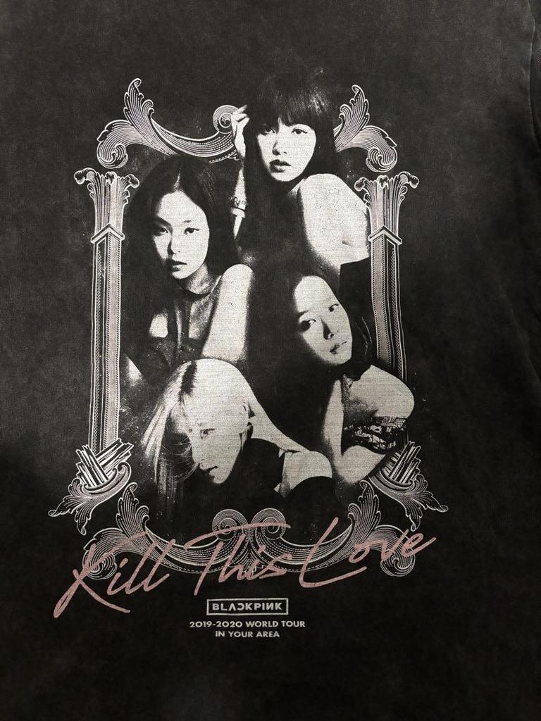 [USED] BLACKPINK 2019-2020 LIVE Long Sleeve T-Shirt, Size M