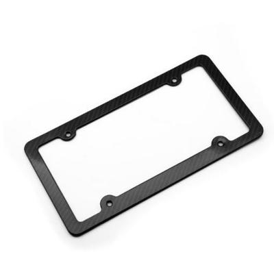 Aluminum Alloy License Plate Holder American Style Black License Plate Frame Multistyles 2 Holes/4 Holes
