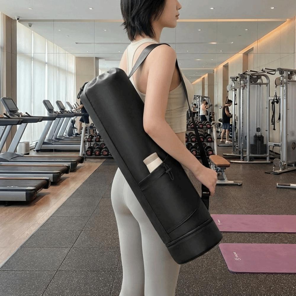 Wodoodporna torba do przechowywania maty do jogi Regulowany pasek Torba na siłownię i jogę Lekki uchwyt na matę fitness Joga