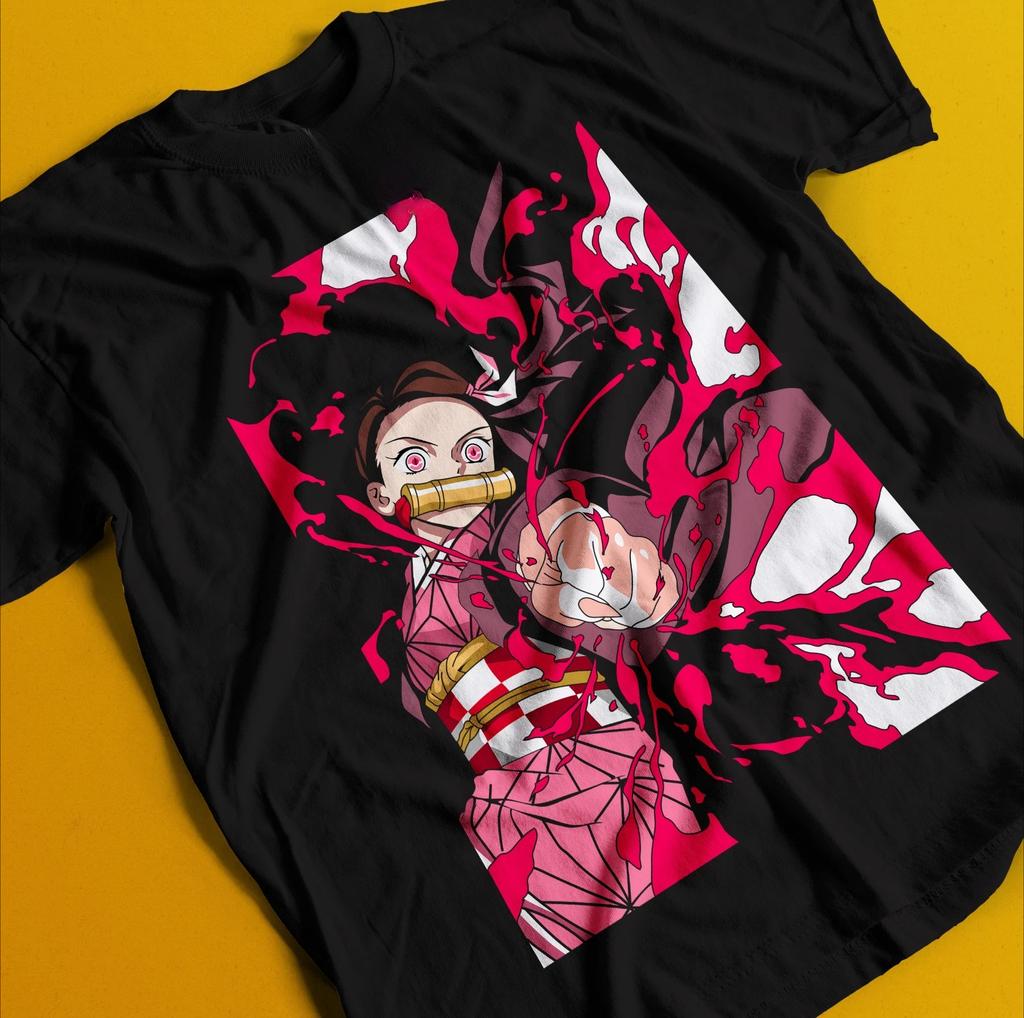 Demon Slayer Shirt Obanai Iguro Tshirt Zenitsu TShirt Muzan Tanjiro Doma Tee Summer Unisexs and Womens Tshirt Top