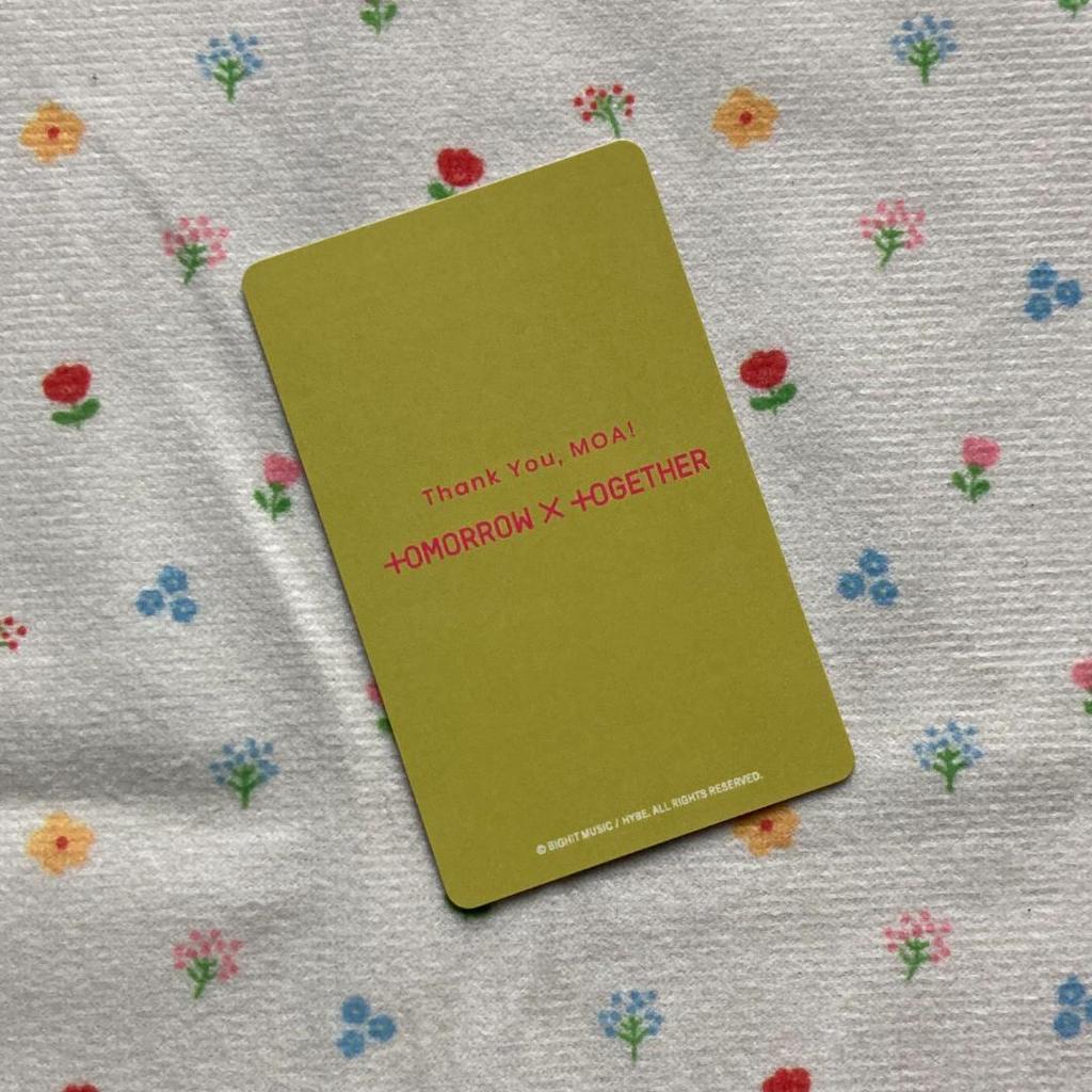 [USED] TXT Taehyun 2025 Fan Club Magazine Bonus Photocard