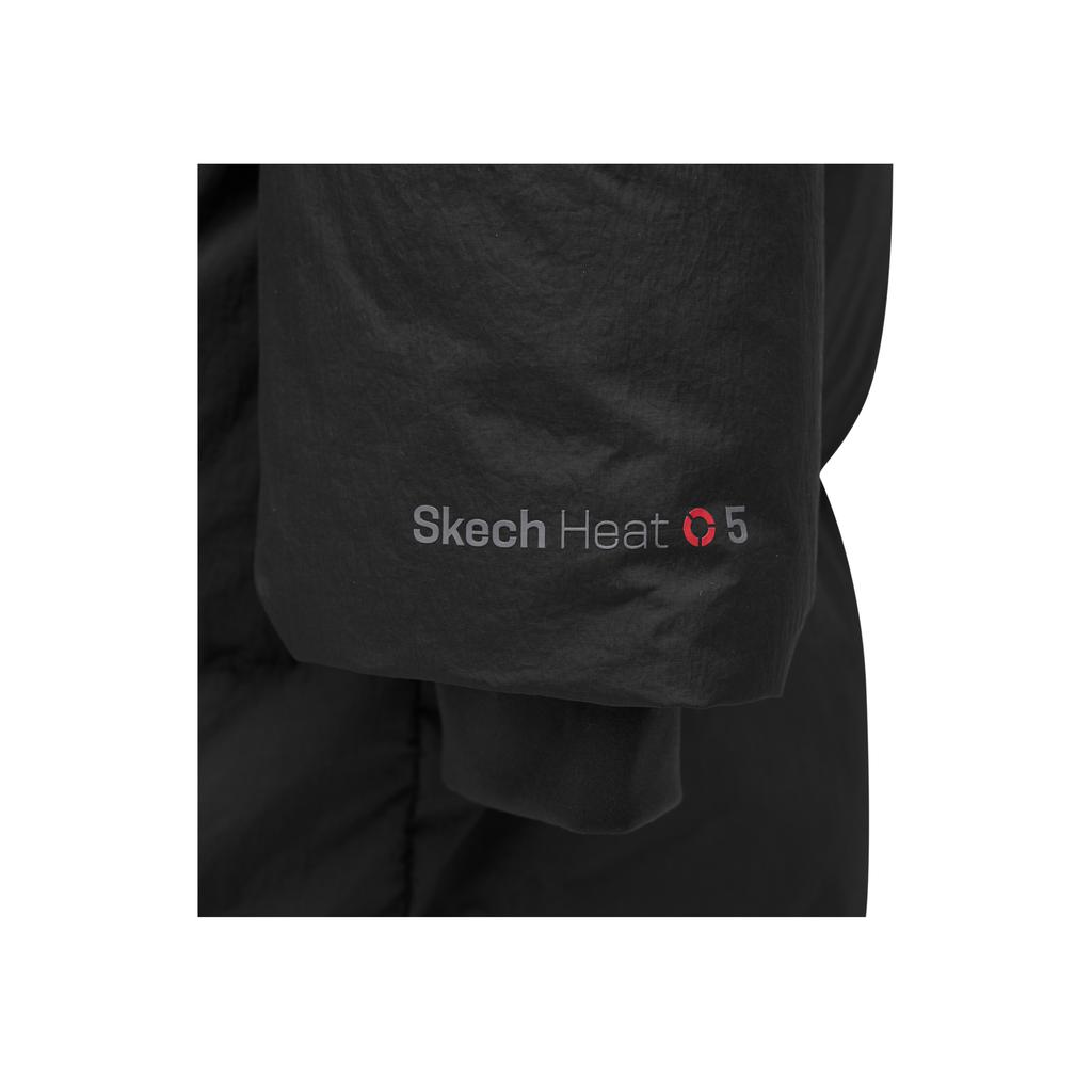 Skechers Solid Color Skin-Friendly Comfortable Down Jacket Unisex Outerwear L425U024-03B6