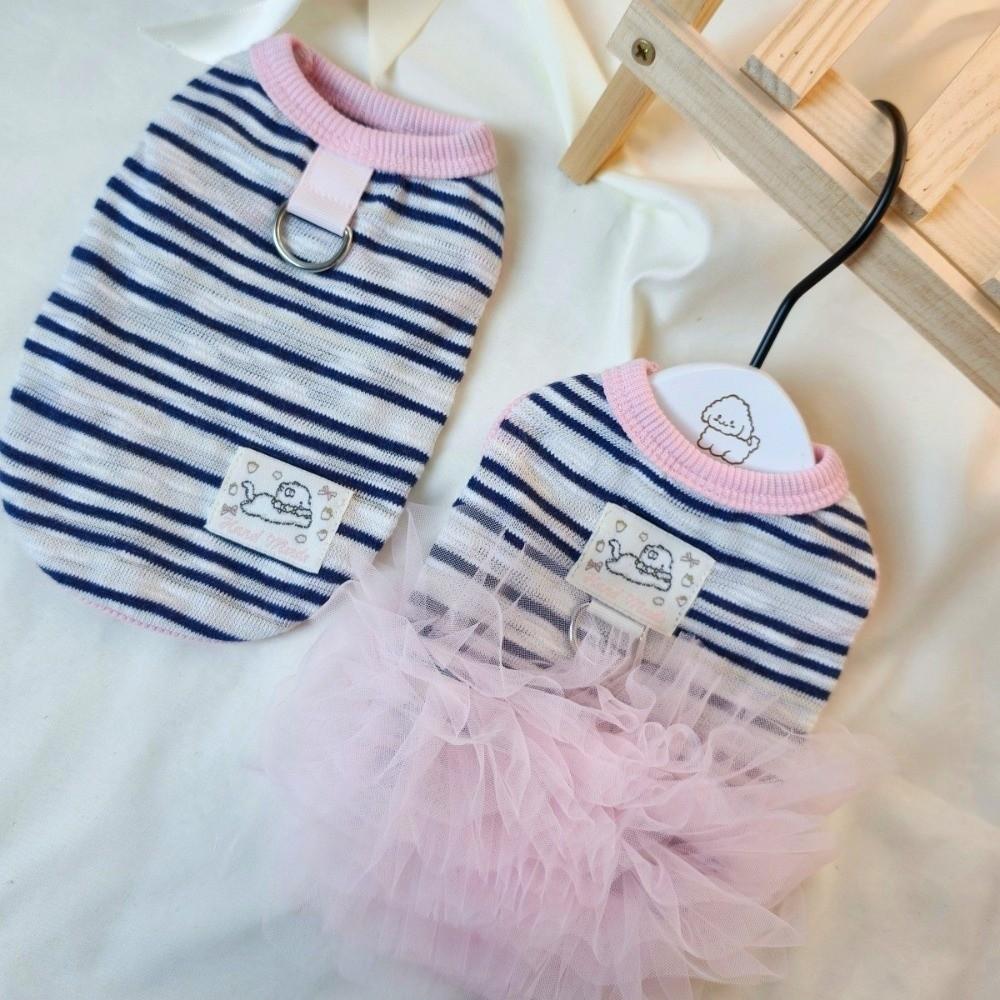 Lace Skirt Puppy Princess Dress Sweet Style Pet T-shirt Fashion Pet Lace Skirt Wedding Party