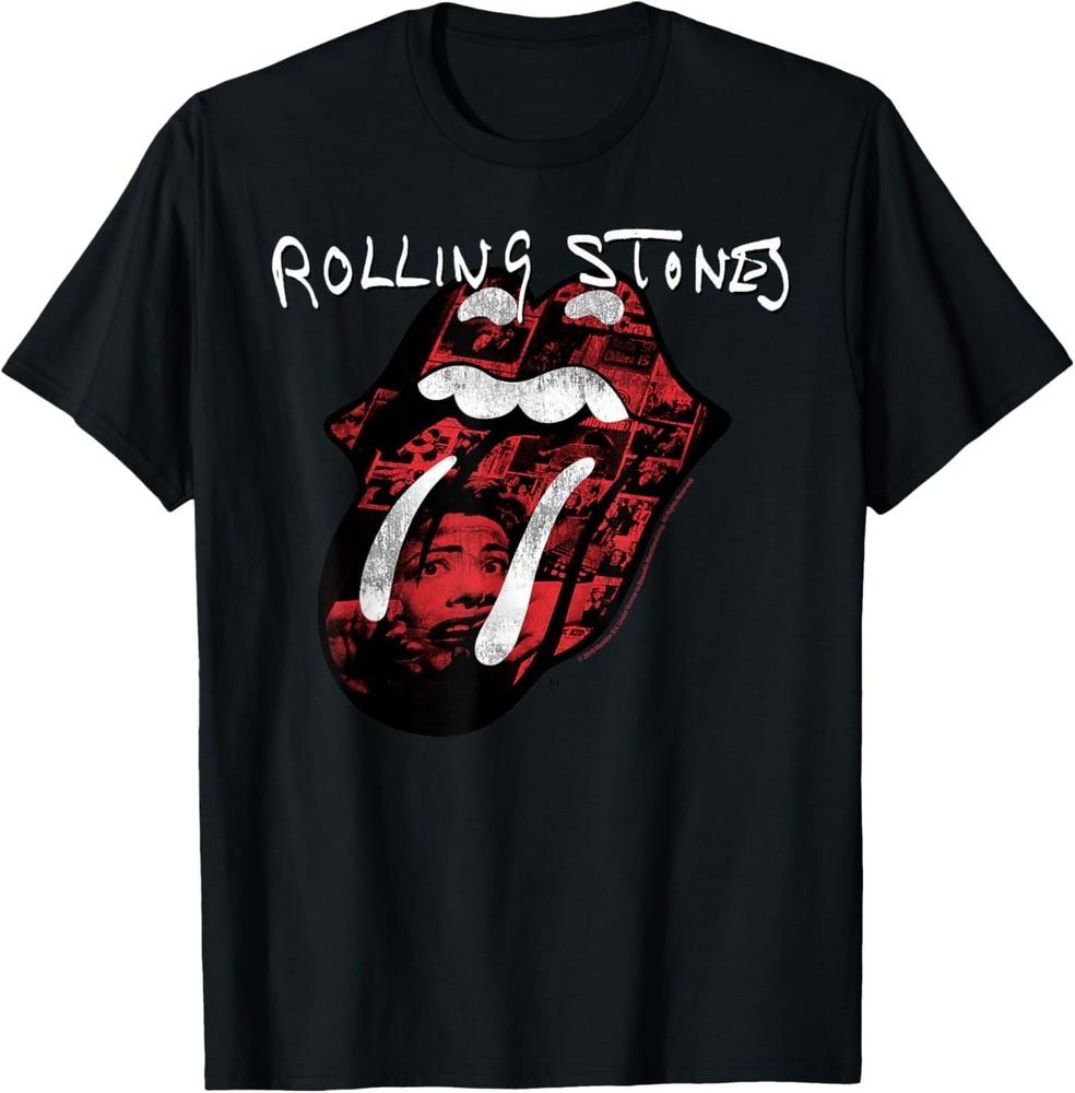 Rolling Stones Official Exile Tongue Photos T-Shirt