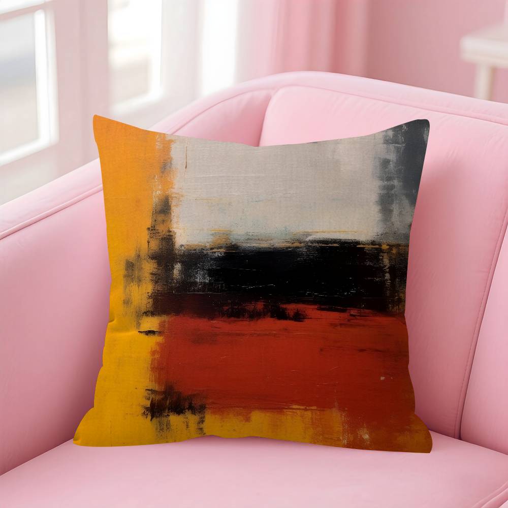 Art Mark Rothko Painting Pillow Cushion Cover Pillowcase Living Room Sofa Home Decor