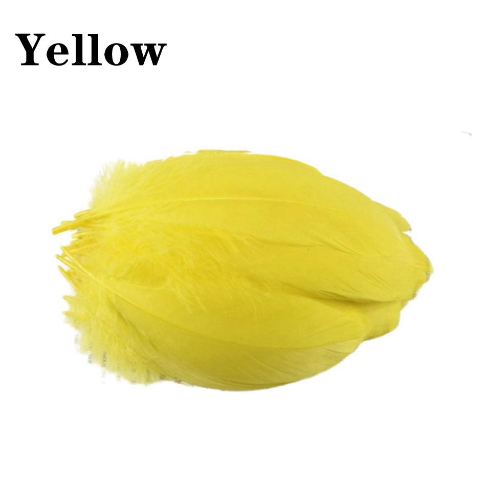 100Pcs Natural Goose Feathers Plumas Wedding Party White Feathers Christmas Crafts DIY Jewelry Making Decoration Accessories