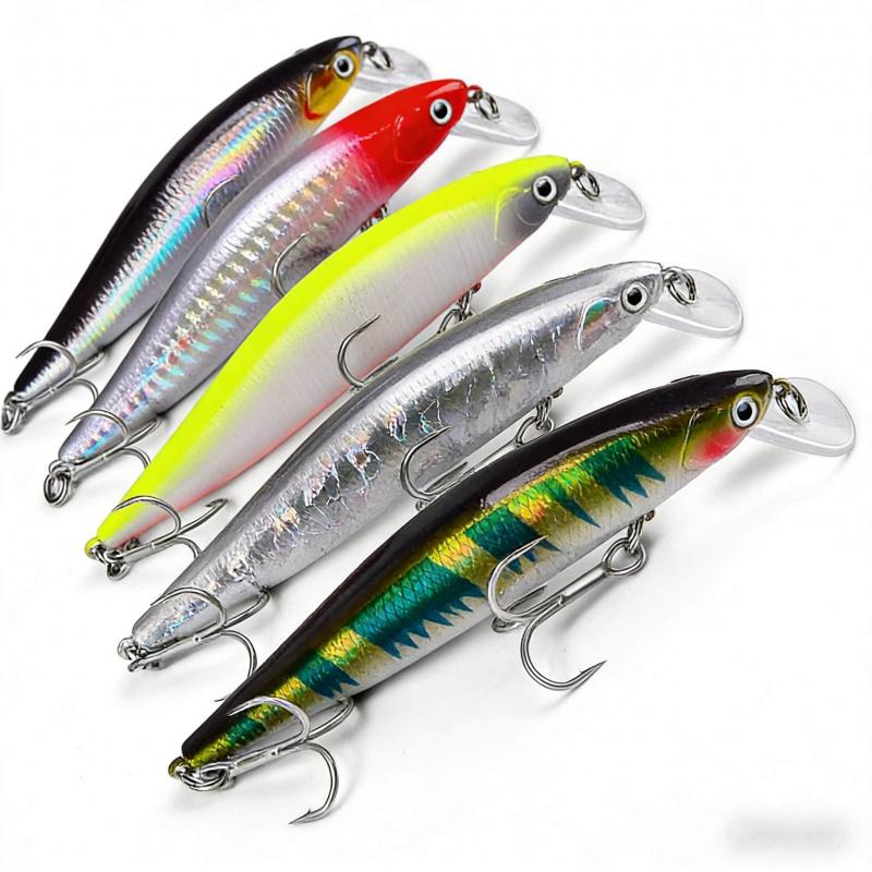 Submerged Minnow Lua Bait Long Casting Bionic Lure for Red Snapper Bass Special Hard Bait for Freshwater and Saltwater Fishing