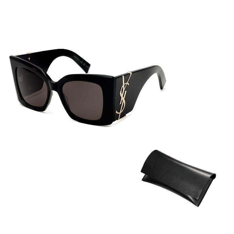 SAINT LAURENT Eyewear Blaze Geometric frame Sunglasses SLM119-001