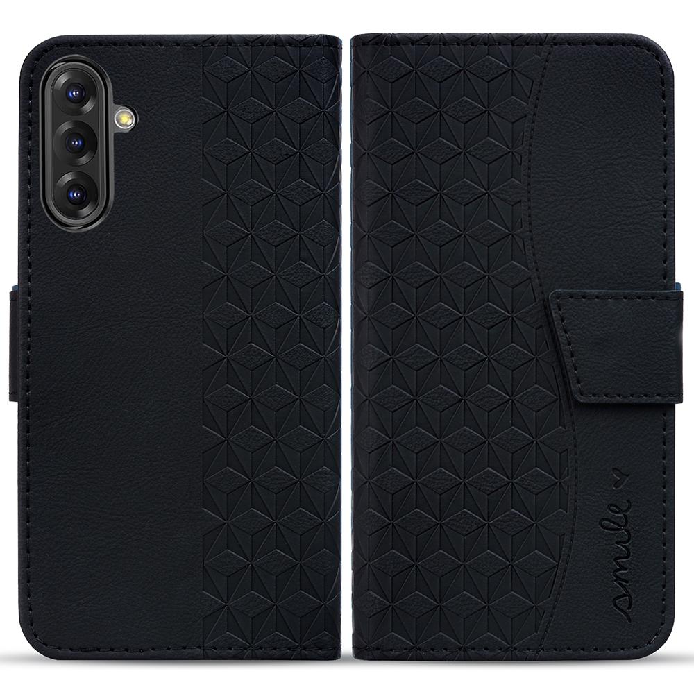 

Чохол-гаманець із ромбічним візерунком для Samsung Galaxy A36 5G Black