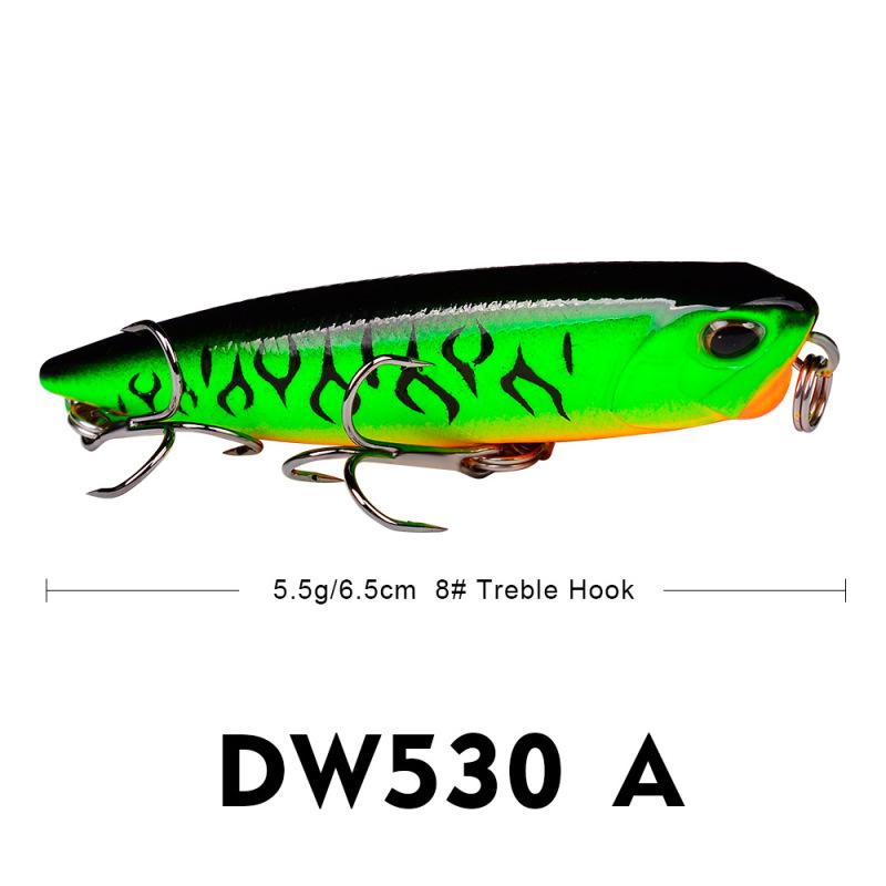 Przynęta wędkarska Minnow 5,5 g / 6,5 cm Pływająca przynęta Twarda plastikowa przynęta Przynęta na słodką wodę