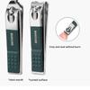 Stainless Steel Nail Clippers 6-piece Set, Portable Nail Clippers Household Nail Clippers To Remove Dead Skin Fork Manicure Tool