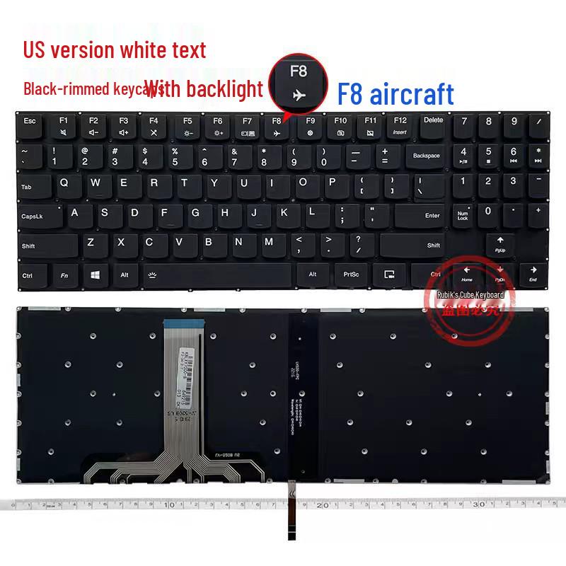 

Compatible Models: Y540-15, Y540-15IRH, Y545-15ICH, Y730, Y740-14, Y520 Keyboard. New F8 Red Letter
