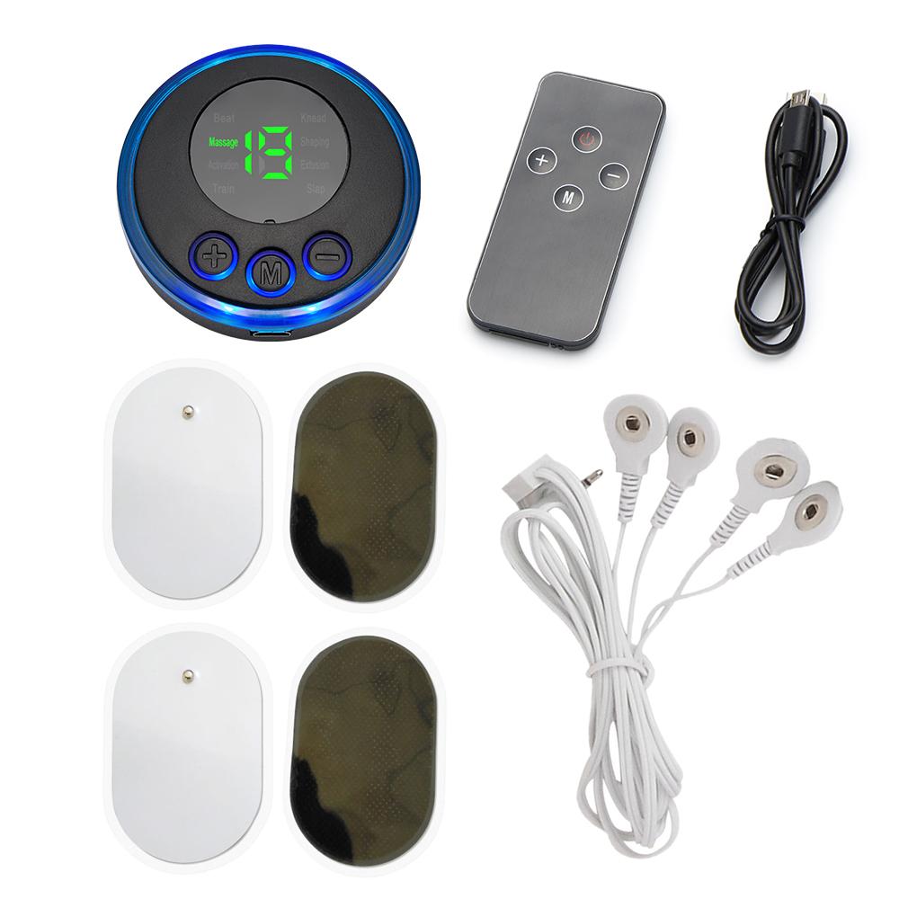 EMS Rückenstrecker Elektrischer Impuls-Massagepatch TENS Zervikaler Massagegerät Elektroden-Gelpads Muskelstimulator Nackenschmerzlinderung